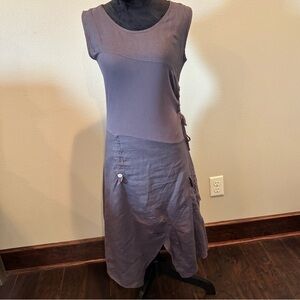 Matilda Jane Ekaterina Dress, Medium,Lagenlook Boho Gypsy Witchy Grunge Gorpcore